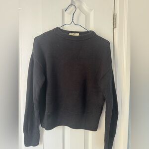 Kotn black knit sweater